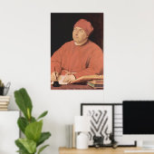 ポートレートのトマソ'フェドラ'イングリラミby Raphael ポスター (ホームオフィス)