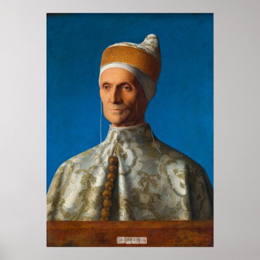 ポートレートのドージュレオナルドロレダンバイベリーニ ポスター (正面)