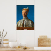 ポートレートのドージュレオナルドロレダンバイベリーニ ポスター (キッチン)