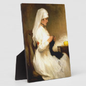 ポートレートのナース赤十字 – Gabriel Nicolet フォトプラーク (側面)