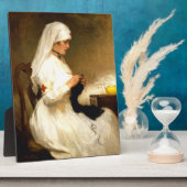 ポートレートのナース赤十字 – Gabriel Nicolet フォトプラーク (側面)