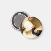 ポートレートのナース赤十字 – Gabriel Nicolet マグネット (正面/裏面)