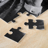 ポートレートのニコラテスラ ジグソーパズル (側面)