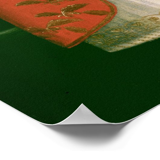 ポートレートのニノエリサヴィ,イラン, 1829 ポスター (角)