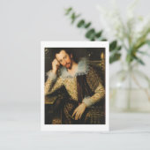 ポートレートのピーターサルトンストールファインアート ポストカード (スタンド正面)