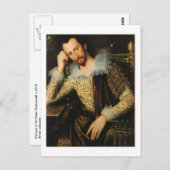 ポートレートのピーターサルトンストールファインアート ポストカード (正面/裏面)