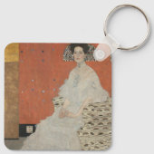 ポートレートのフリッツァリードラーバイグスタフクリムト キーホルダー (裏面)