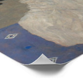 ポートレートのフリッツァリードラーバイグスタフクリムト ポスター (角)