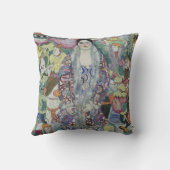 ポートレートのフリードライクマリアビアバイグスタフクリムト クッション (裏面)