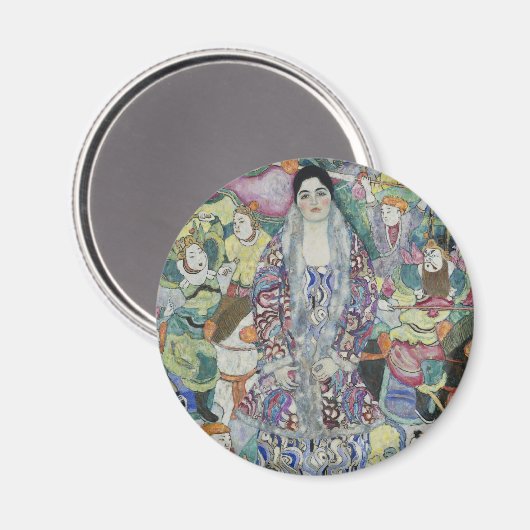 ポートレートのフリードライクマリアビアバイグスタフクリムト マグネット (正面/裏面)