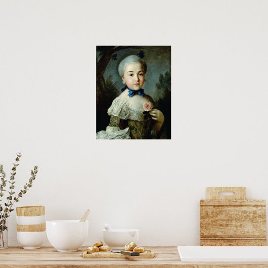 ポートレートのプリンセスシャーロッテソフィア ポスター (キッチン)