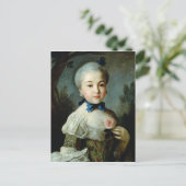 ポートレートのプリンセスシャーロッテソフィア ポストカード (スタンド正面)