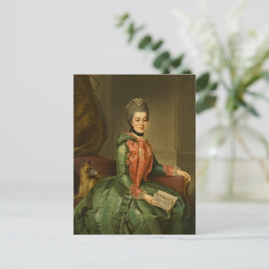 ポートレートのプリンセスフレデリカソフィアウィルヘルミナ ポストカード (スタンド正面)