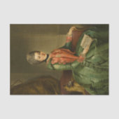 ポートレートのプリンセスフレデリカバイヨハン・ジエセニス 薄葉紙 (正面)