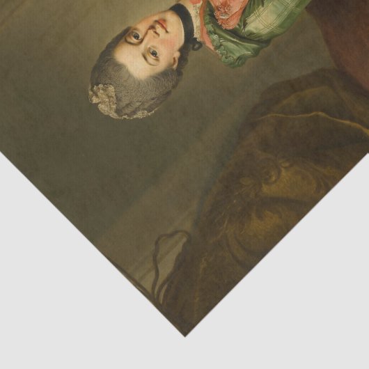 ポートレートのプリンセスフレデリカバイヨハン・ジエセニス 薄葉紙 (詳細)