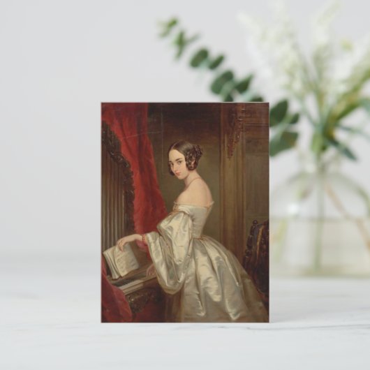 ポートレートのプリンセスマリアイワノヴァナコチュベイ ポストカード (スタンド正面)