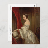 ポートレートのプリンセスマリアイワノヴァナコチュベイ ポストカード (正面/裏面)