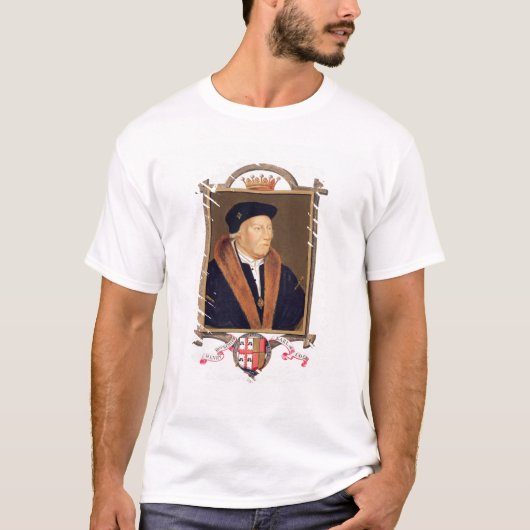 ポートレートのヘンリー・バーキエ(d.1539) 2nd Earl of E Tシャツ (正面)