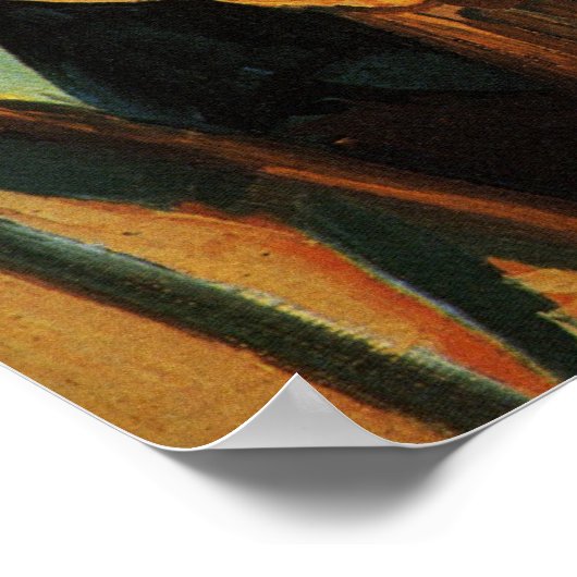 ポートレートのポストマンジョセフローリンヴァンゴッホ ポスター (角)