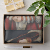 ポートレートのマグダレナザクセンby Lucas Cranach 薄葉紙 (ギフト)