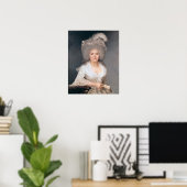 ポートレートのマダムジャンヌルイーズ – ヘンリエットカンパン ポスター (ホームオフィス)