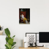 ポートレートのマダムレカマイヤー ポスター (ホームオフィス)