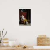 ポートレートのマダムレカマイヤー ポスター (キッチン)