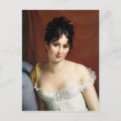 ポートレートのマダムレカマイヤー ポストカード (正面)