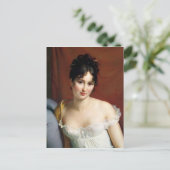 ポートレートのマダムレカマイヤー ポストカード (スタンド正面)