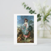 ポートレートのマドモワゼルGuimardとしてTerpsichore, c ポストカード (スタンド正面)