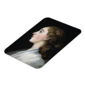 ポートレートのマリアテレサデヴァラブリガゴヤアート マグネット (左側)