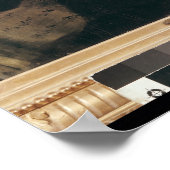 ポートレートのマリアーノゴヤ1815年~17年 ポスター (角)