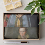 ポートレートのマリア・デ・メディチby Alessandro Allori 薄葉紙 (ギフト)