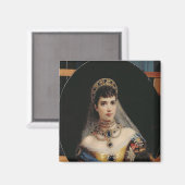 ポートレートのマリア・フィョドロヴナ マグネット (正面/裏面)