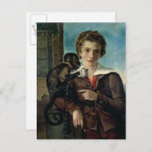 ポートレートのマリウスプチパinバレエ ポストカード (正面/裏面)