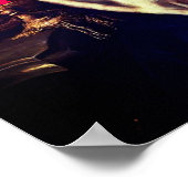 ポートレートのマリー・アントワネットとサングラス引用文 ポスター (角)