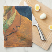 ポートレートのユージーン・ボックbyヴィンセント・ヴァン・ゴッホ キッチンタオル (四つ折り)