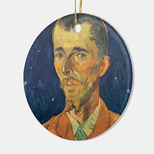 ポートレートのユージーン・ボックbyヴィンセント・ヴァン・ゴッホ セラミックオーナメント (左)