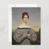 ポートレートのルイーズ・ヴェルネットの娘 ポストカード (正面/裏面)