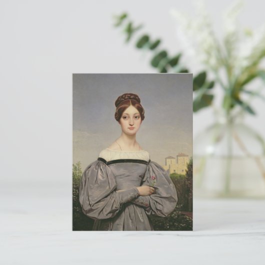 ポートレートのルイーズ・ヴェルネットの娘 ポストカード (スタンド正面)