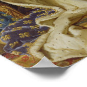 ポートレートのルイ15世の戴冠服 ポスター (角)