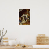 ポートレートのルイ15世の戴冠服 ポスター (キッチン)