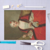 ポートレートのレディエレガントーバイピエールアレ 薄葉紙 (クラフト)