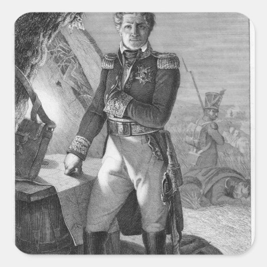 ポートレートのローランドドゥグヴィオンサンシル スクエアシール (正面)