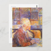 ポートレートのヴィンセント・ヴァン・ゴッホバイトゥールーズ・ロートレックP ポストカード (正面/裏面)