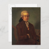 ポートレートのヴォルフガングアマデウスモツァルト2 ポストカード (正面/裏面)