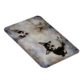 ポートレートの二千華華 マグネット (右側)