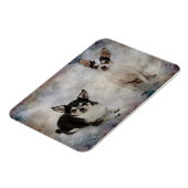 ポートレートの二千華華 マグネット (左側)