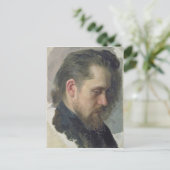 ポートレートの作家ニコライ・ポミャロフスキー, 1860 ポストカード (スタンド正面)