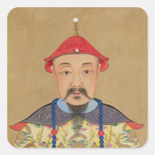 ポートレートの唐津神チェTsou(1638年~61年) スクエアシール (正面)